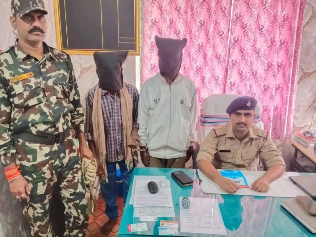 रांची के पिठोरिया में लूटकांड का खुलासा, दो आरोपी गिरफ्तार