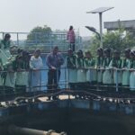 विद्यार्थियों ने किया भेलाटांड़ वॉटर ट्रीटमेंट प्लांट का शैक्षणिक भ्रमण: रॉ वाटर के संचयन से वितरण तक की सीखी प्रक्रिया