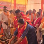 धनबाद: भागा बाजार में विजयादशमी पर शस्त्र पूजन, BJYM जिलाध्यक्ष नित्यानंद मंडल हुए शामिल