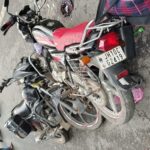 बलियापुर-पतलाबाड़ी मार्ग पर दो बाइकों की टक्कर, महिला समेत दो लोग घायल