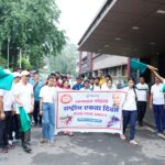 धनबाद रेल मंडल में मनाया गया राष्ट्रीय एकता दिवस, अधिकारियों-कर्मचारियों ने निकाली यूनिटी रन
