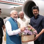 चेन्नई एयरपोर्ट पर CM विजय ने किया PM मोदी का स्वागत, ₹13,000 करोड़ की परियोजनाओं की सौगात