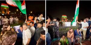 अंकिता भंडारी को न्याय दिलाने की मांग, इंडिया गेट पर धरने में पहुंचे राहुल गांधी; BJP पर साधा निशाना